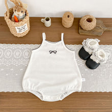 Load image into Gallery viewer, H10796LS-夏季｜蝴蝶結吊帶｜包屁衣
