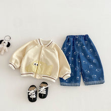 將圖片載入圖庫檢視器 ZCW6092SE-春季韓版造型棒球外套
