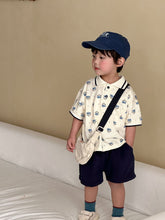 將圖片載入圖庫檢視器 XZ260861TG-夏季碎花兄妹短袖套裝
