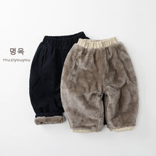 將圖片載入圖庫檢視器 25257PA-冬季保暖寬鬆長褲
