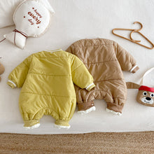 將圖片載入圖庫檢視器 ZDL5067LS-冬季小狗連身衣｜夾棉連帽爬服
