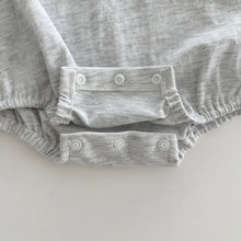 Load image into Gallery viewer, Y9370LS-Summer Fashion Line Drawing Bear Letter Print Short Sleeve Bodysuit
