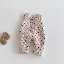 Load image into Gallery viewer, ZDL5249LS-冬季夾棉印花連體衣
