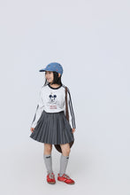將圖片載入圖庫檢視器 BB2617PCW-秋日美式卡通插肩袖上衣
