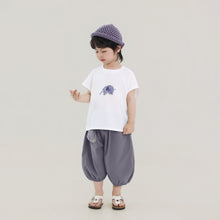 Load image into Gallery viewer, S117SE-夏日純棉落肩短袖上衣
