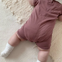Load image into Gallery viewer, Y9556LS-Summer solid color simple crawling suit 
