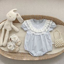 將圖片載入圖庫檢視器 H10718LS-夏季｜泡泡袖｜包屁衣
