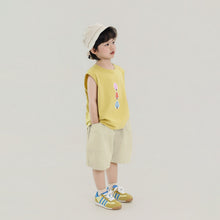Load image into Gallery viewer, S120SE-夏日純棉卡通無袖上衣
