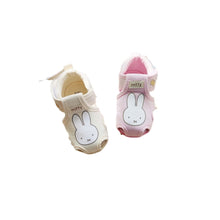 將圖片載入圖庫檢視器 42403AC-夏季小兔寶寶軟底包頭學步叫叫鞋
