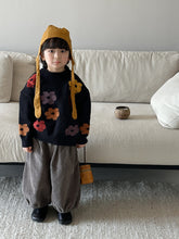 Load image into Gallery viewer, 25Q43SE-秋冬繽紛花朵復古針織毛衣
