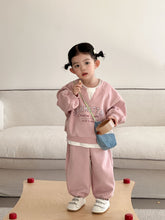 將圖片載入圖庫檢視器 CZ260849TG-春秋季假兩件運動休閒兩件套
