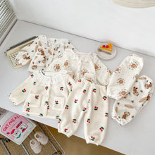 將圖片載入圖庫檢視器 H10631TG-冬季花邊加絨家居二件套裝
