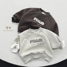 Load image into Gallery viewer, 23171SE-Winter all-match fleece FOAM children&#39;s top
