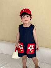 將圖片載入圖庫檢視器 XL260872LS-夏季純棉連身衣
