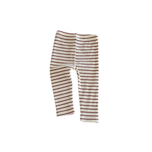 將圖片載入圖庫檢視器 SB1202PA-春夏｜條紋螺紋｜兒童休閒打底褲

