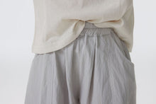 Load image into Gallery viewer, BB2614PCW-夏季｜拼接梭織｜蘿蔔長褲
