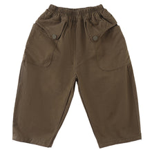 將圖片載入圖庫檢視器 CK260784PA-春秋棉質寬鬆長褲
