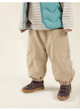 將圖片載入圖庫檢視器 D25301PA-冬季加厚防水束口保暖長褲
