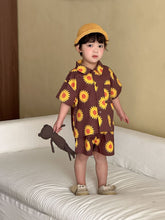 將圖片載入圖庫檢視器 XZ260812TG-夏季度假風兄妹洋裝套裝
