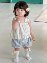 Load image into Gallery viewer, M623004TG-夏季｜藍白吊帶｜短褲套裝
