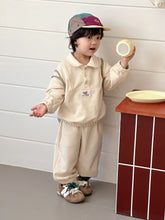 Load image into Gallery viewer, CZ260853TG-春秋運動套裝｜寬鬆衛衣兩件套
