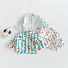 將圖片載入圖庫檢視器 ZCY6195SE-春季印花襯衫
