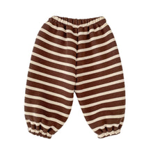 Load image into Gallery viewer, H10658PA-冬季加絨加厚條紋衛褲
