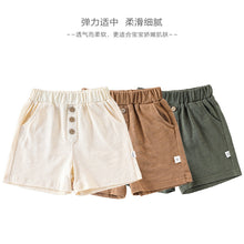 將圖片載入圖庫檢視器 D25092PA-夏季嬰兒純棉排扣短褲
