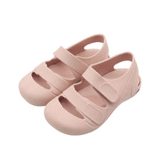 Load image into Gallery viewer, 222AC-Summer boys and girls Velcro baby toddler beach sandals soft sole jelly shoes 
