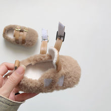 將圖片載入圖庫檢視器 X986AC-冬季加絨毛毛保暖軟底鞋
