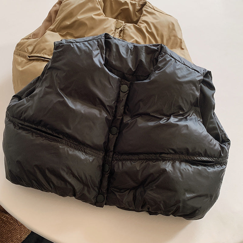 2179SE-冬季韓版小童寬鬆夾棉澎澎馬甲背心