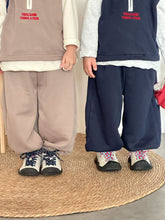 將圖片載入圖庫檢視器 CZ260890TG-春秋季連帽辦拉鍊背心休閒三件套裝
