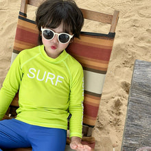 將圖片載入圖庫檢視器 43007TG-夏季｜多巴胺長袖｜分體防曬泳裝
