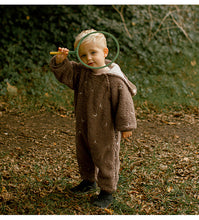 將圖片載入圖庫檢視器 D25285LS-冬季北歐風搖立絨連帽連體服
