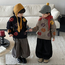 將圖片載入圖庫檢視器 25Q44PA-春季森系簡約燈芯絨燈籠寬褲
