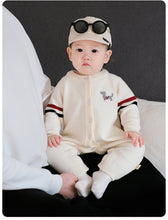Load image into Gallery viewer, 2026010604SE-春秋季韓版小狗針織親子裝&amp;爬服
