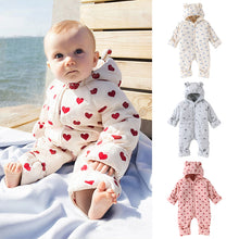 將圖片載入圖庫檢視器 D25293LS-冬季北歐風夾棉熊耳多連帽外出連體衣
