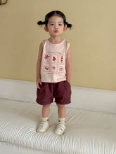 將圖片載入圖庫檢視器 XZ260964TG-夏季｜背心短褲｜套裝
