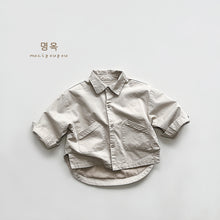 將圖片載入圖庫檢視器 88017SE-春季韓系復古襯衫式外套
