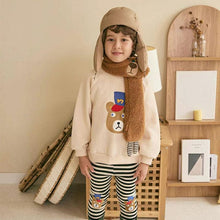 Load image into Gallery viewer, 23356SE-Autumn and winter all-match Korean version of animal print long-sleeved top
