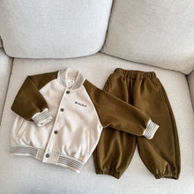 將圖片載入圖庫檢視器 CZ260781TG-春秋季棒球服休閒兩件套
