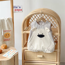 Load image into Gallery viewer, 2402366LS-Summer sleeveless bear wrap 
