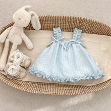 將圖片載入圖庫檢視器 H10723LS-夏季｜蝴蝶結｜無袖上衣
