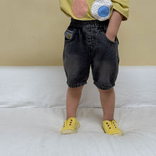 將圖片載入圖庫檢視器 XK260942PA-夏季｜寬鬆休閒｜牛仔五分短褲
