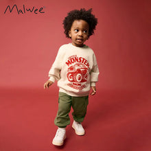 將圖片載入圖庫檢視器 105120TG-秋冬圓領車車上衣+長褲套
