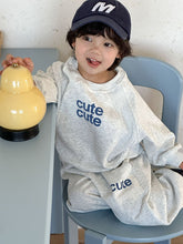 將圖片載入圖庫檢視器 CZ260828TG-春秋季韓版可愛圓領休閒兩件套
