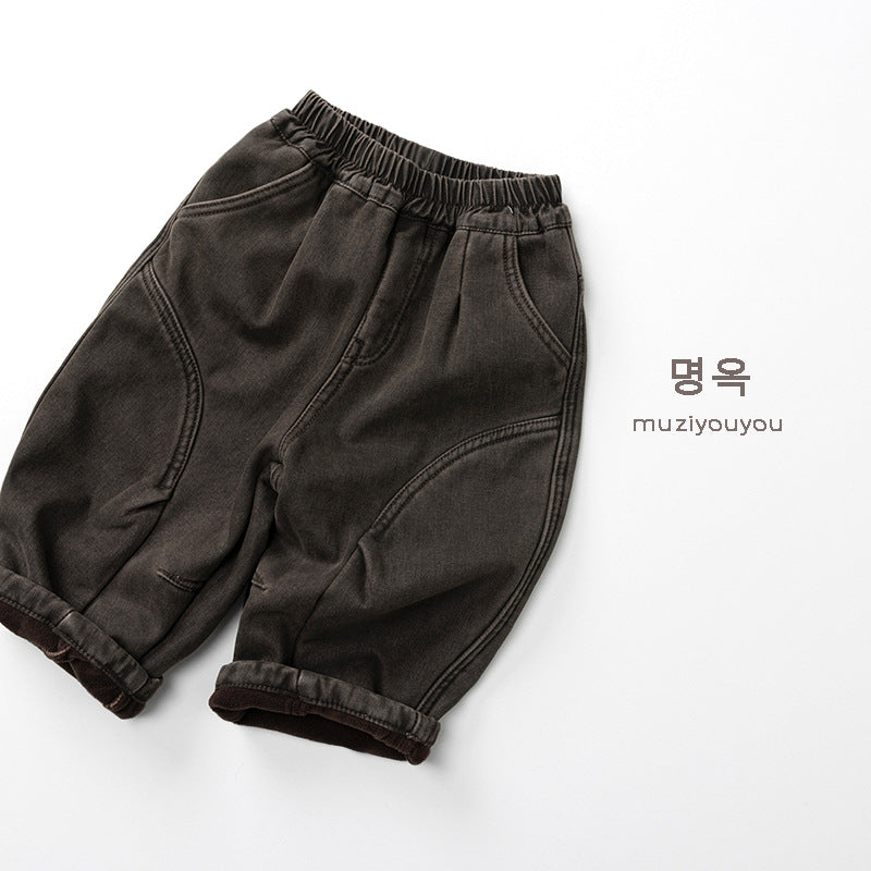 25262PA-冬季加絨保暖長褲