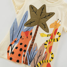 將圖片載入圖庫檢視器 10129TG-夏季男童圓領T恤兩件套裝
