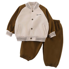 將圖片載入圖庫檢視器 CZ260781TG-春秋季棒球服休閒兩件套
