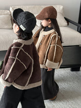 將圖片載入圖庫檢視器 25D18SE-冬季複合式皮毛一體外套
